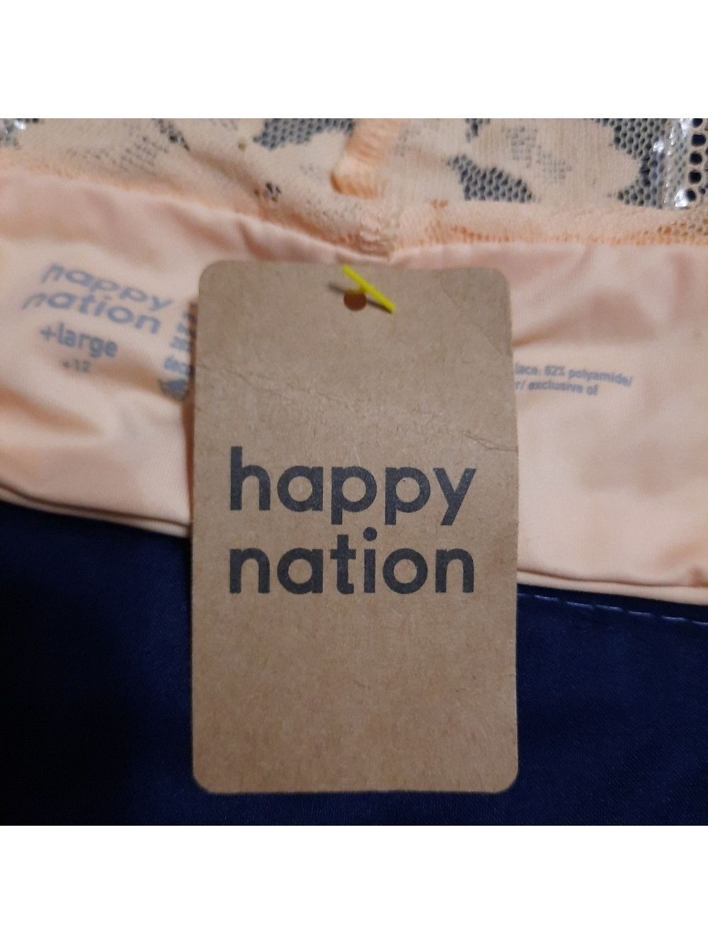 Happy Nation Girls Bras Set of 3 Large Size 12 NWT - Picture 7 of 8